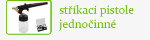 airbrush strikaci pistole jednocinne