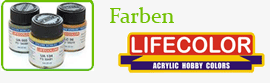 Airbrush Farben LifeColor