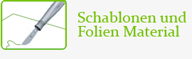 Material für eigene Schablonen und Maskierung