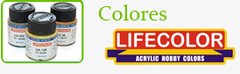 Colores aerografía LifeColor