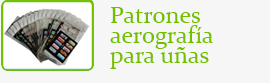 Patrones aerografía para uñas